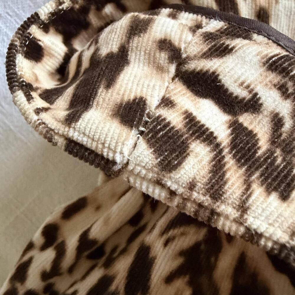 Betty Barclay Pants Womens 38 US 8 Animal Print Corduroy Bootcut Stretch Party - Picture 13 of 14